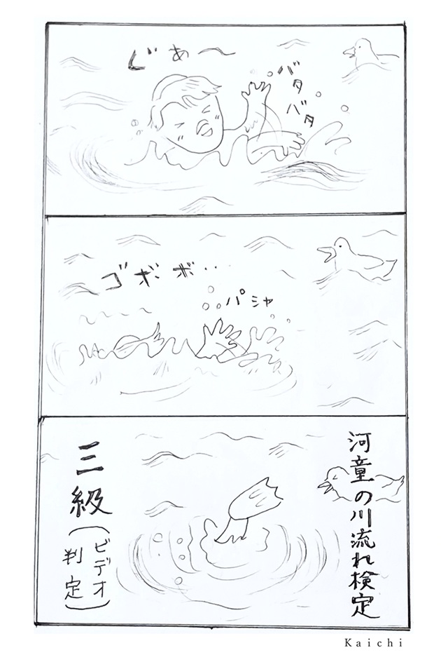 カッパの川流れ検定